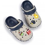 Sawimlgy US Toddler Kids Boys Girls Cute Garden Clogs Cartoon Slipper Sandals Comfort Slip On Water Shoes with Strap Light Summer Children Beach Shoes for Pool Play (Toddler/Little Kids)