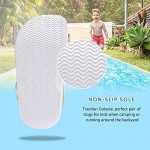 STQ Kids Garden Clogs Girls Close Toe Beach Shoes Comfort Slip-on Water Sandals Pastel 5 US/Big Kid