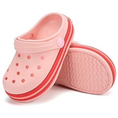 Toddler Clog Slippers Sandals| Slip On Shoes for Boys and Girls | Water Shoes Sneakers Clogs Slide Garden Shoes for Beach Pool Shower