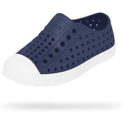 Native Shoes Unisex-Kid's Jefferson Child Water Shoe  Regatta Blue/Shell White  13 Medium US Little Kid