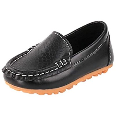 PPXID Boys Girls Soft Footwear Slip-on Loafers Oxford Shoes