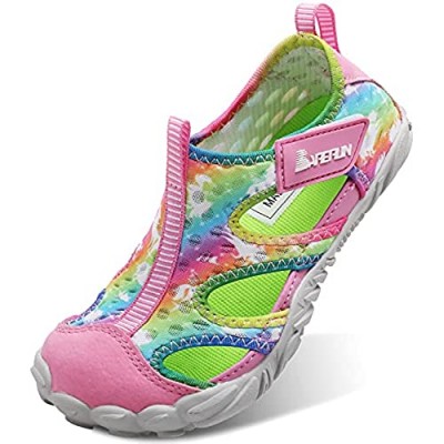 Barerun Kids Water Shoes Boys Girls Athletic Barefoot Quick Dry Non Slip Sport Sneaker Shoes