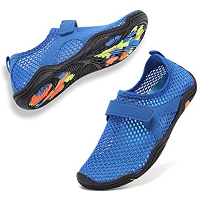CIOR Boys & Girls Water Shoes Quick Drying Sports Aqua Athletic Sneakers Lightweight Sport Shoes(Toddler/Little Kid/Big Kid)
