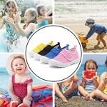 EQUICK Toddler Kids Water Shoes Breathable Mesh Running Sneakers Sandals for Boys Girls Running Pool Beach