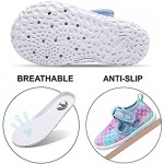 FEETCITY Lightweight Kids Boys Girls Slip on Shoes Toddler Fashion Sneakers Tennis Shoes Walking Running Shoes Athletic Shoes