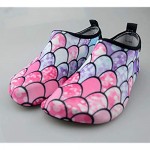 Girls Boys Water Shoes Quick-Dry Barefoot Aqua Swim Shoes for Beach Pool Surfing Walking Soft