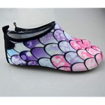 Girls Boys Water Shoes Quick-Dry Barefoot Aqua Swim Shoes for Beach Pool Surfing Walking Soft