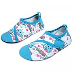 JIASUQI Beach Swimming Pool Athletic Water Shoes Aqua Water Socks for Kids Boys Girls