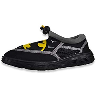 Josmo Kids Boys' Batman Swim Shoes - Non-Slip Quick Dry Water Shoes (Toddler/Little Kid)