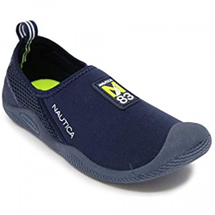 Nautica Kids Youth Athletic Water Shoes | Aqua Socks| Slip-on Sandals