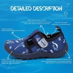 nerteo Boys Girls Cute Aquatic Water Shoes & Beach Swim Pool Water Park & Toddler/Little Kid