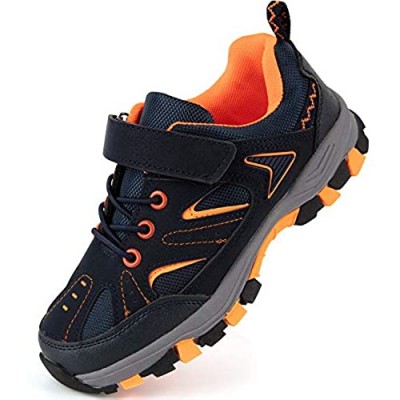 firelli Boys Hiking Shoes Breathable Non-Slip Kids Sneaker for Outdoor Sport Protection
