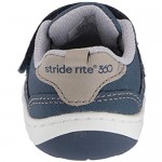 Stride Rite 360 Boy's Keaton Anti-Microbial Dual Width Insole Athletic Sneaker Blue 5 M US Toddler