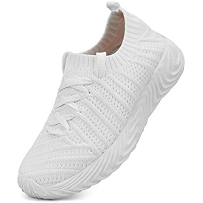 Troadlop Kids Shoes Lightweight Slip On Breathable Running Walking Tennis Shoes for Girls Boys