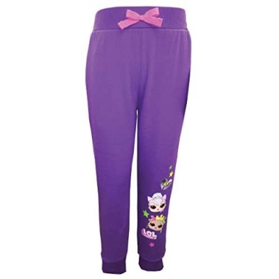 L.O.L Surprise! Dolls with Heart and Stars Purple Joggers