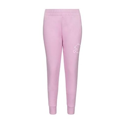 PUMA Girls' Fleece Jogger  Pale Pink  6X