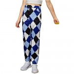 Romwe Girl's Sweatpants Paperbag Waist Athletic Jogger Pants Lounge Pants with Pocket