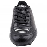 Vizari Boys Infinity Soccer Shoes Black/White 8.5 Toddler
