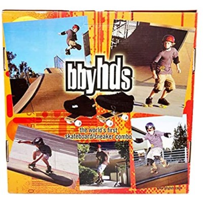 BBYHDS Skate Shoe and Skateboard Combo Boys Size 4