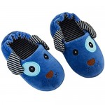 Beeliss Toddler Boys Slippers Cartoon Puppy Crochet Shoes