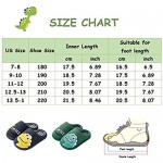 Kids Dinosaur Slippers Girls Boys Slippers Memory Foam Comfy House Slippers Bedroom Home Slippers Winter Warm Indoor Shoes