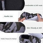 MIXIN Kids Slippers Warm Camo Memory Foam Slippers for Boys Cozy Slip-on Slippers Shoes for Bedroom House Indoor (Little/Big Kids)
