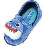 Nickelodeon Toddler Boys' Slippers - Baby Shark Plush House Shoes