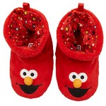 Sesame Street Boys Socktop Slippers Elmo Cookie Monster Big Bird Toddler Slippers