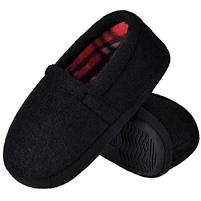 Tuboom Slippers for Kids Boys House Warm Shoes with Cozy Memory Foam Indoor Outdoor