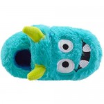 VLLY Boys Monster Slippers Warm Comfy Cute Upper House Cartoon Indoor Slipper Hook & Loop