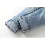 Kidscool Baby Little Kids Ripped Holes Stone Washed Soft Slim Jeans