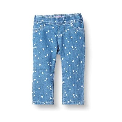 The Children's Place Girls' Printed Denim Jeans