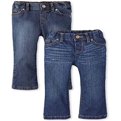 The Children's Place Girls' Two Pack Bootcut Jeans