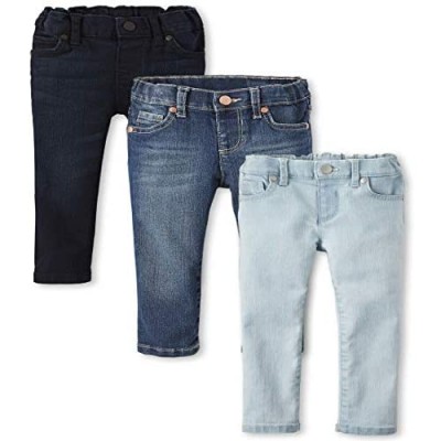 The Children's Place Toddler Girls Basic Skinny Jeans 3-Pack