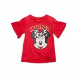 Disney Minnie Mouse Toddler Girls Long Sleeve Ruffle Tunic Shirt & Legging Set