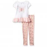 DKNY Girls' Toddler 2 pcs. Set Bright White 4T