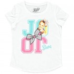 JoJo Siwa Clothing Set Graphic Cold Shoulder Hoodie Top and Legging 3-Piece Outfit Set - Girls Sizes 4-16