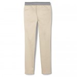 French Toast Girls' Stretch Contrast Elastic Waist Pull-on Pant