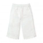 Hope & Henry Girls' Wide Leg Cropped Pull-On Pant