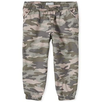 The Children's Place Girls' Printed Joggers