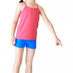 BOOPH Girls Dance Shorts Colorful Little Teen Bike Short for Underdress Sports