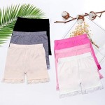 BOOPH Lace Bike Short Girls Dance Undershorts Underwear for Play or Underdress