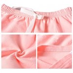Little Girls Workout Athletic Shorts 3 Pack Cotton Solid Dolphin Shorts Summer Beach Shorts 2-10 Years