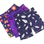 slaixiu 5 Pack Colorful Dance Shorts Girls Bike Short Safety and Breathable Sport Undershorts