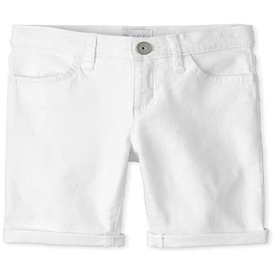 The Children's Place Girls' Denim Skimmer Shorts