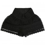 ToBeInStyle Youth Girls' Elegant Patterned Crochet Lace Shorts